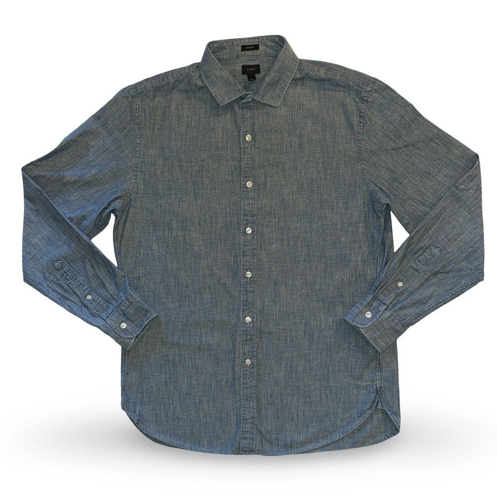 J.Crew Men’s Ludlow Denim Long Sleeve Shirt